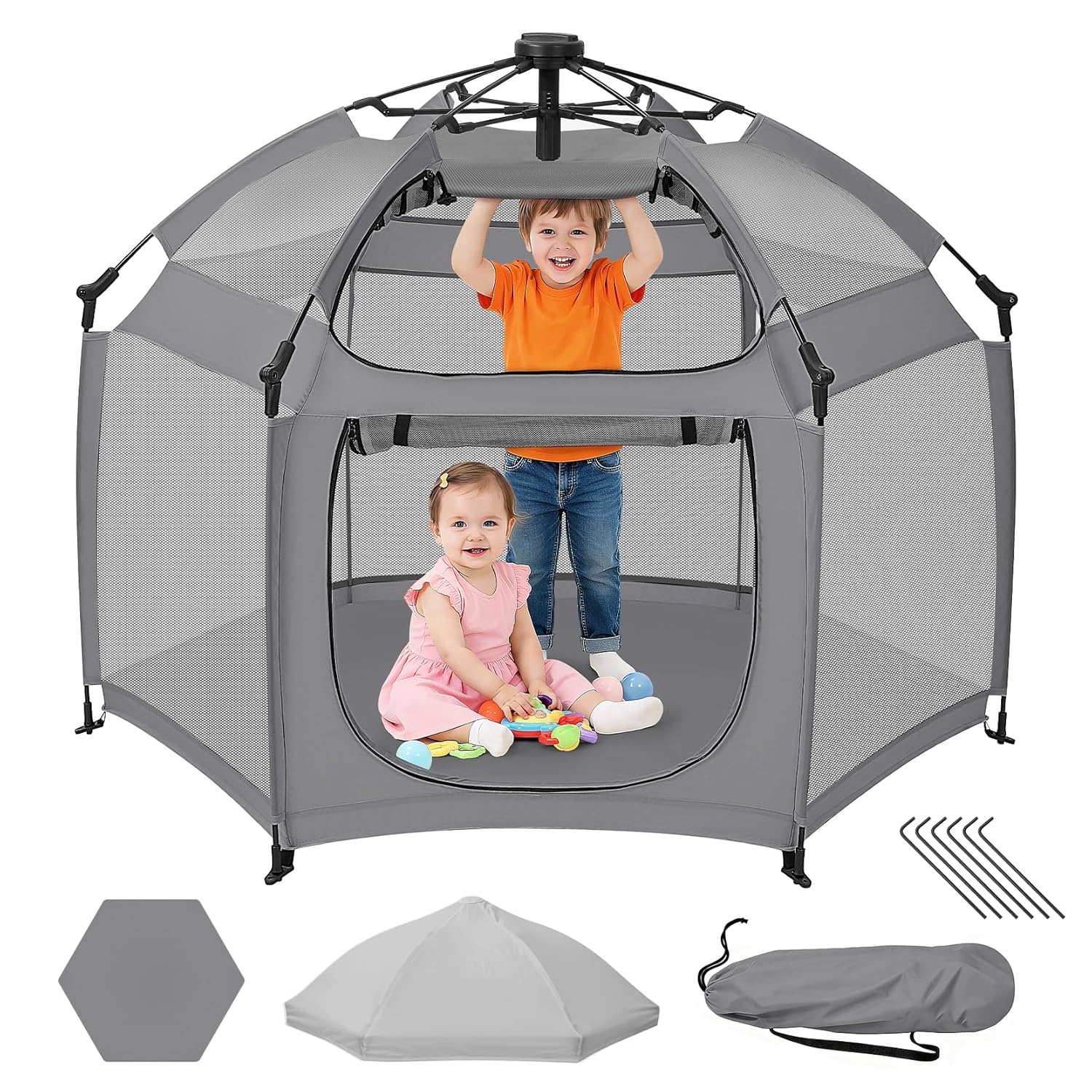 Dripex Pop-Up Playpen — Travel & Beach
